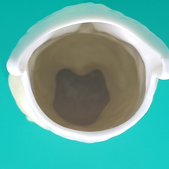 #3154 Belleek Ireland owl planter - Picture 3 of 4